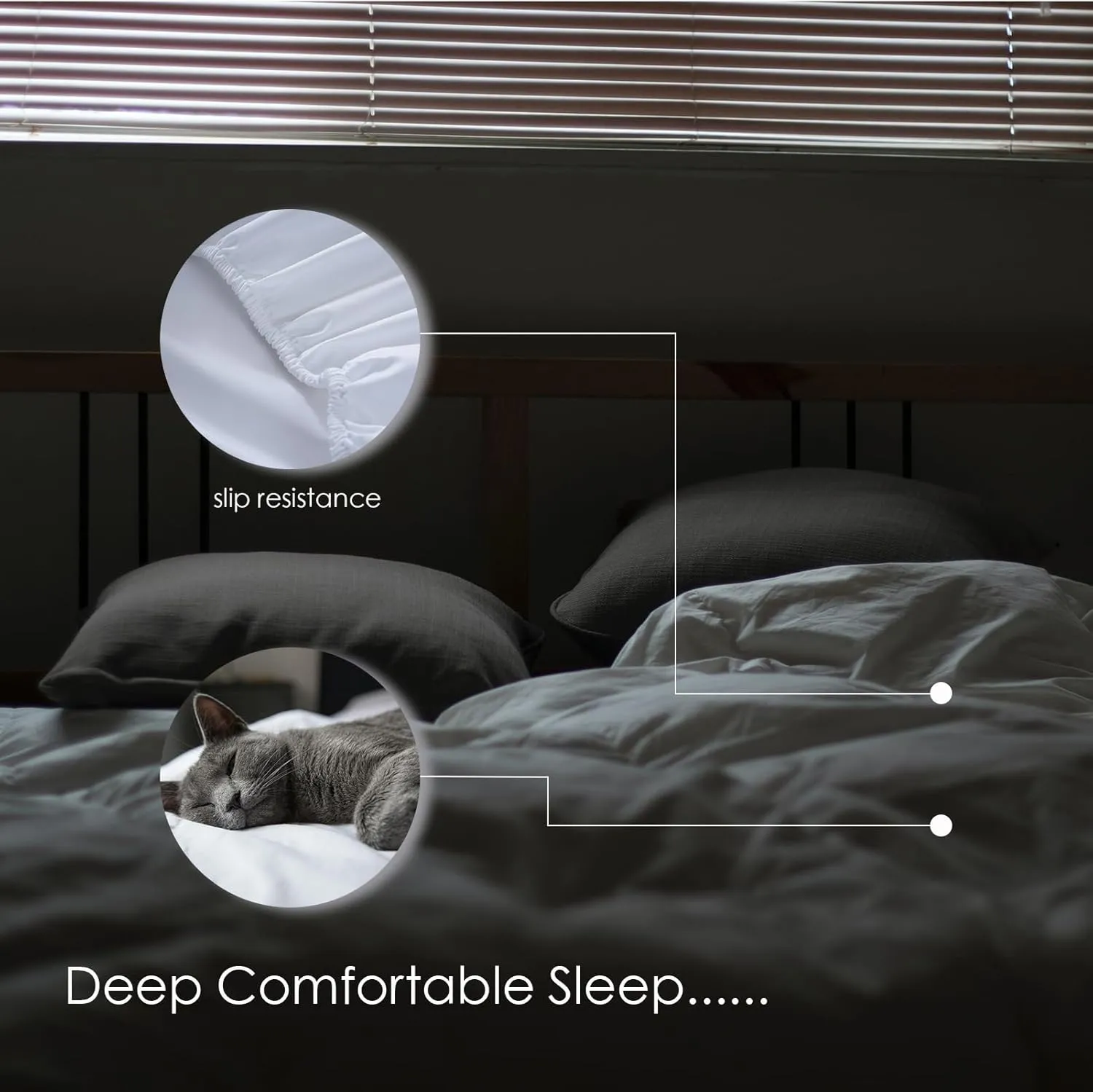 Bedlifes Queen Size Cotton Bed Sheets 1200 Thread Count Egyptian Cotton Sheet Set-100% Cotton White Sheets Luxury Hotel Cooling Sheets-Breathable Soft Smooth-Sateen Weave-16 Deep Pocket-White-Queen