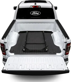 Bedslide No-Drill Truck Bed Brackets, for Truck Bed Organizer, Fits 2024 Ford Ranger, 5' Truck Bed, Black