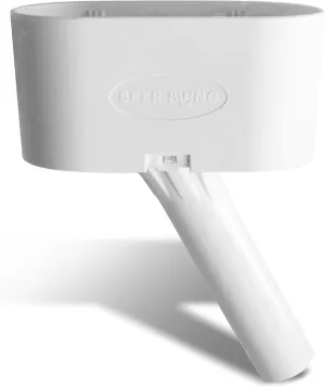 BEER BUNG Premium Boat Cup Holder in 30-Degree Angled Rod Holder– Durable & Secure Drink Holder – Boat Cup Holders Fit for Versatile Drinks – Made of Nonhazardous Polypropylene – Floats on Water
