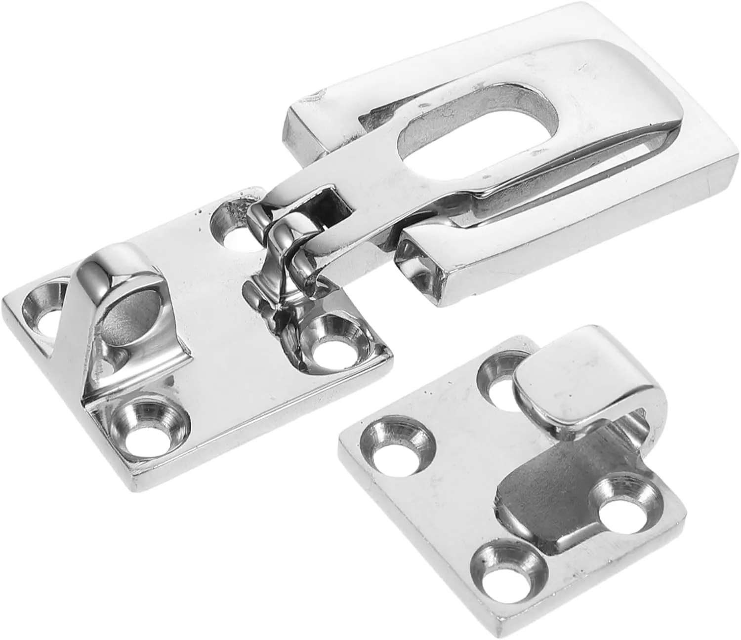 BESPORTBLE Boat Latch Lockable Hold Down for Yacht Marine Latch Rv Durable Steel Material