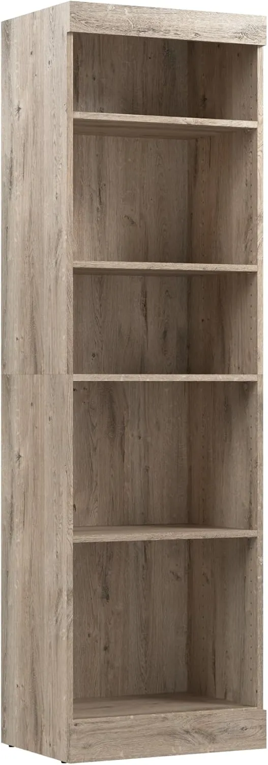 Bestar Closet Organizer System 25-inch for Walk-in Closets, Bedroom, Entryway, Pur Collection, Modern, Rustic Brown
