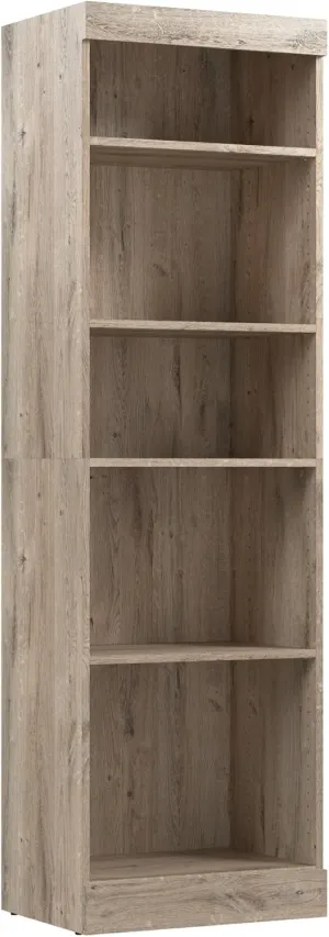 Bestar Closet Organizer System 25-inch for Walk-in Closets, Bedroom, Entryway, Pur Collection, Modern, Rustic Brown