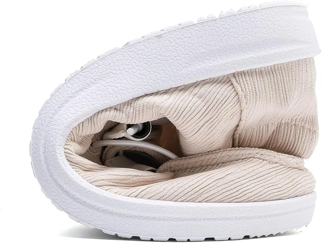 Betrue Womens Breathable Boat Shoes for Women, Womens Slip On Shoes Loafers Casual Deck Shoes, Womens Lightweight Canvas Lace Up Loafers