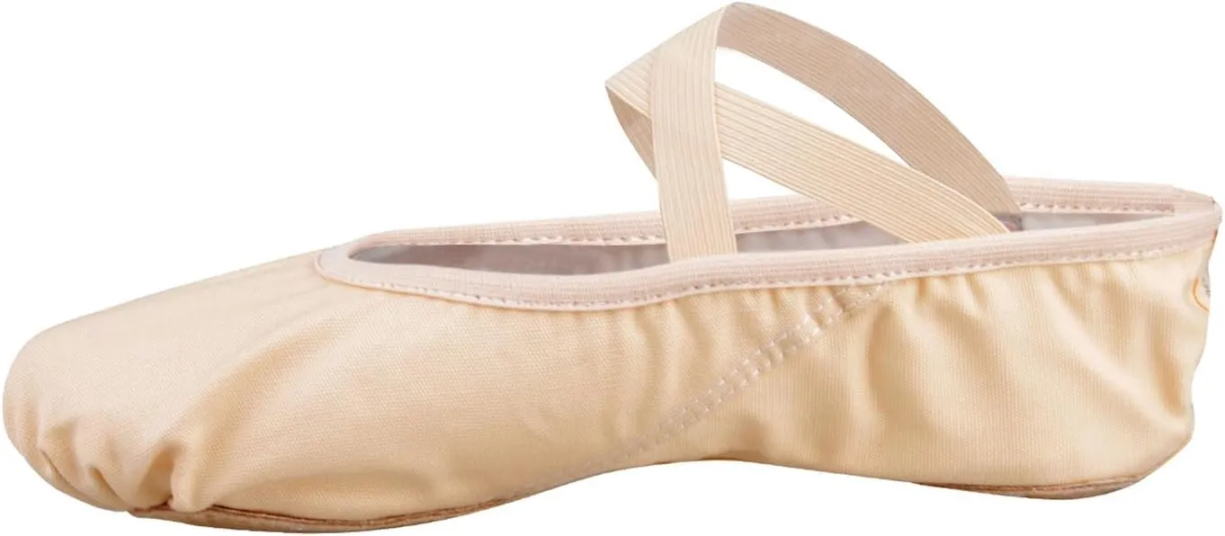 Bezioner Girls Canvas Ballet Shoes Ballet Slipper for Kids Women,Yoga Shoes for Dancing