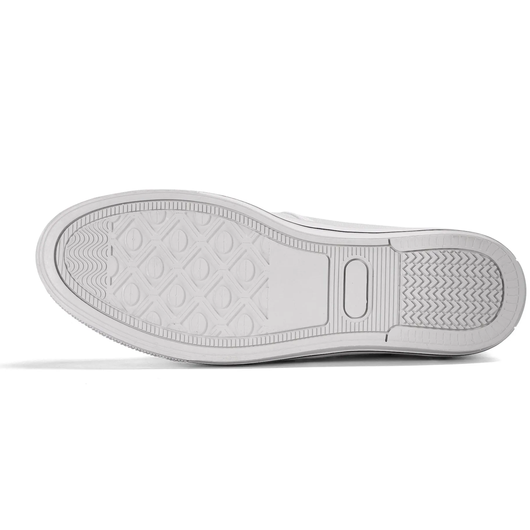 Black Galaxy - Mens Rubber Slip On Shoes - Black or White Accent