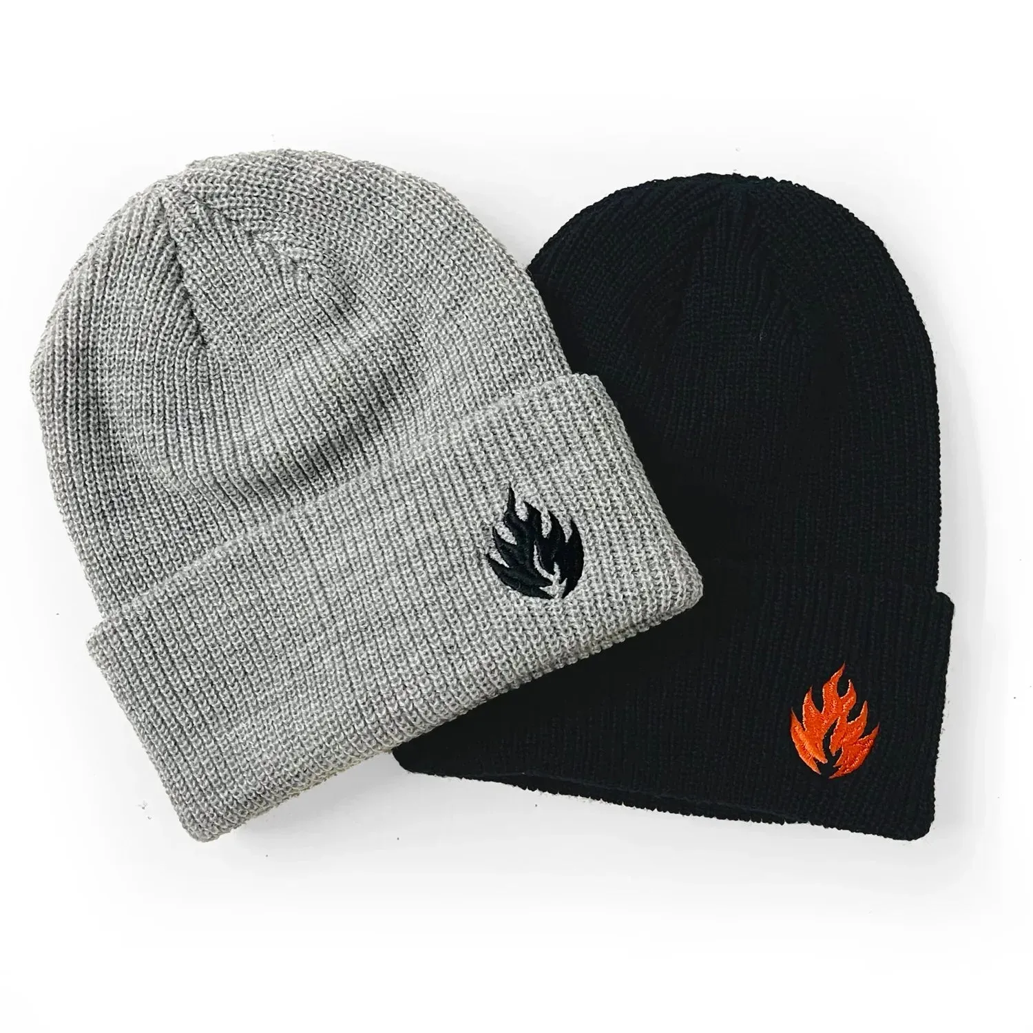 Black Label Skateboards Flame Beanie