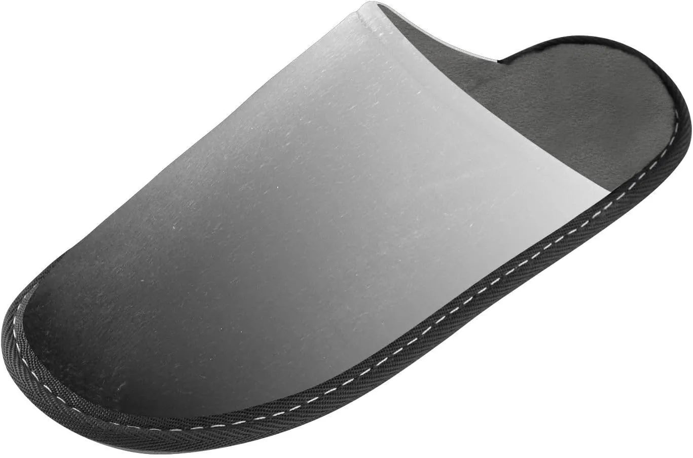 Black Red House Slippers for Women Men Non-Slip Slip On Slippers