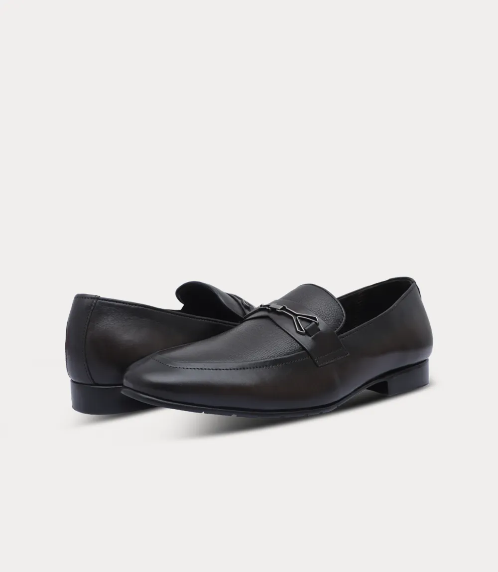 BM6690-COFFEE-Men Slip On