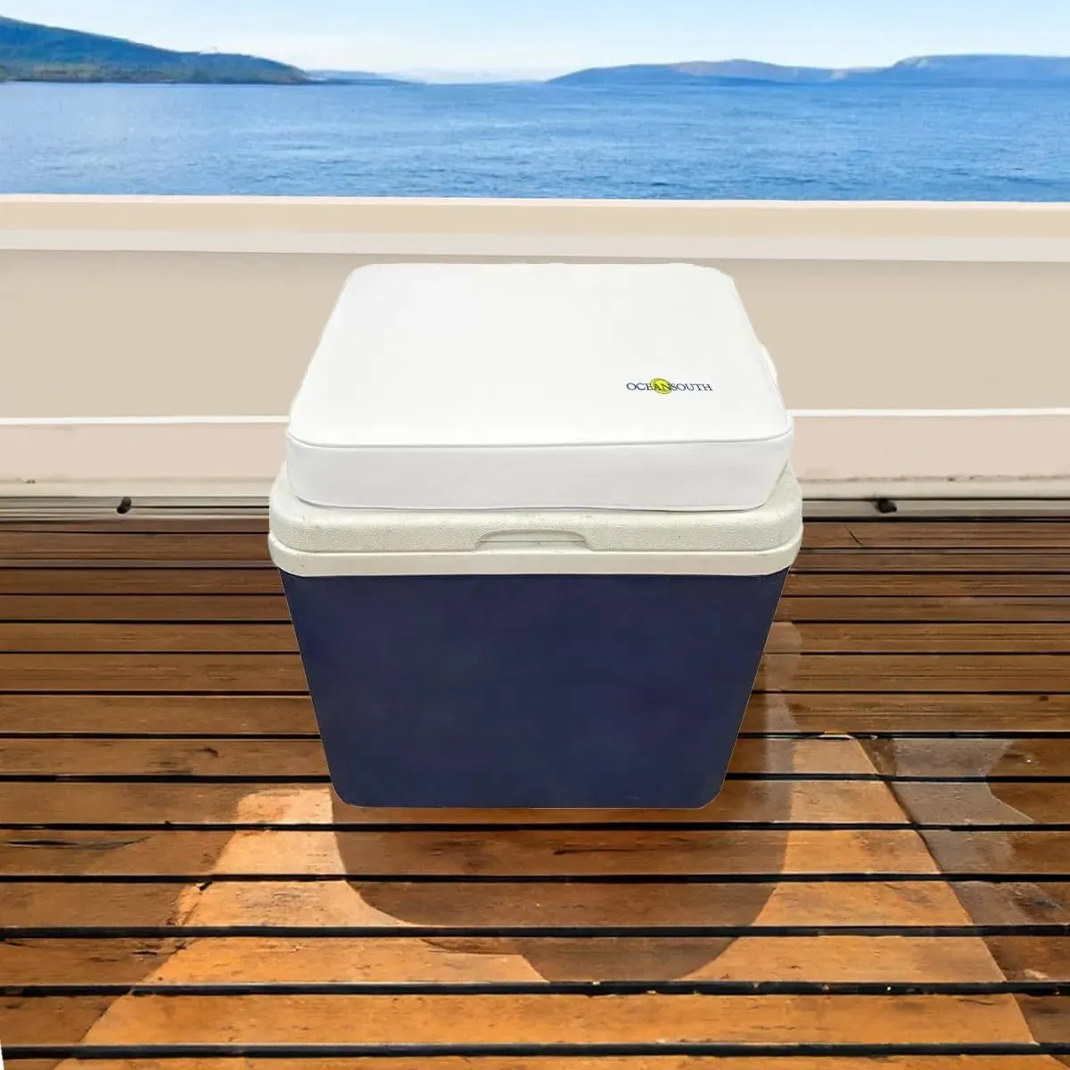 Boat Cooler Seat Cushions Durable and Comfortable, Velcro Fastening