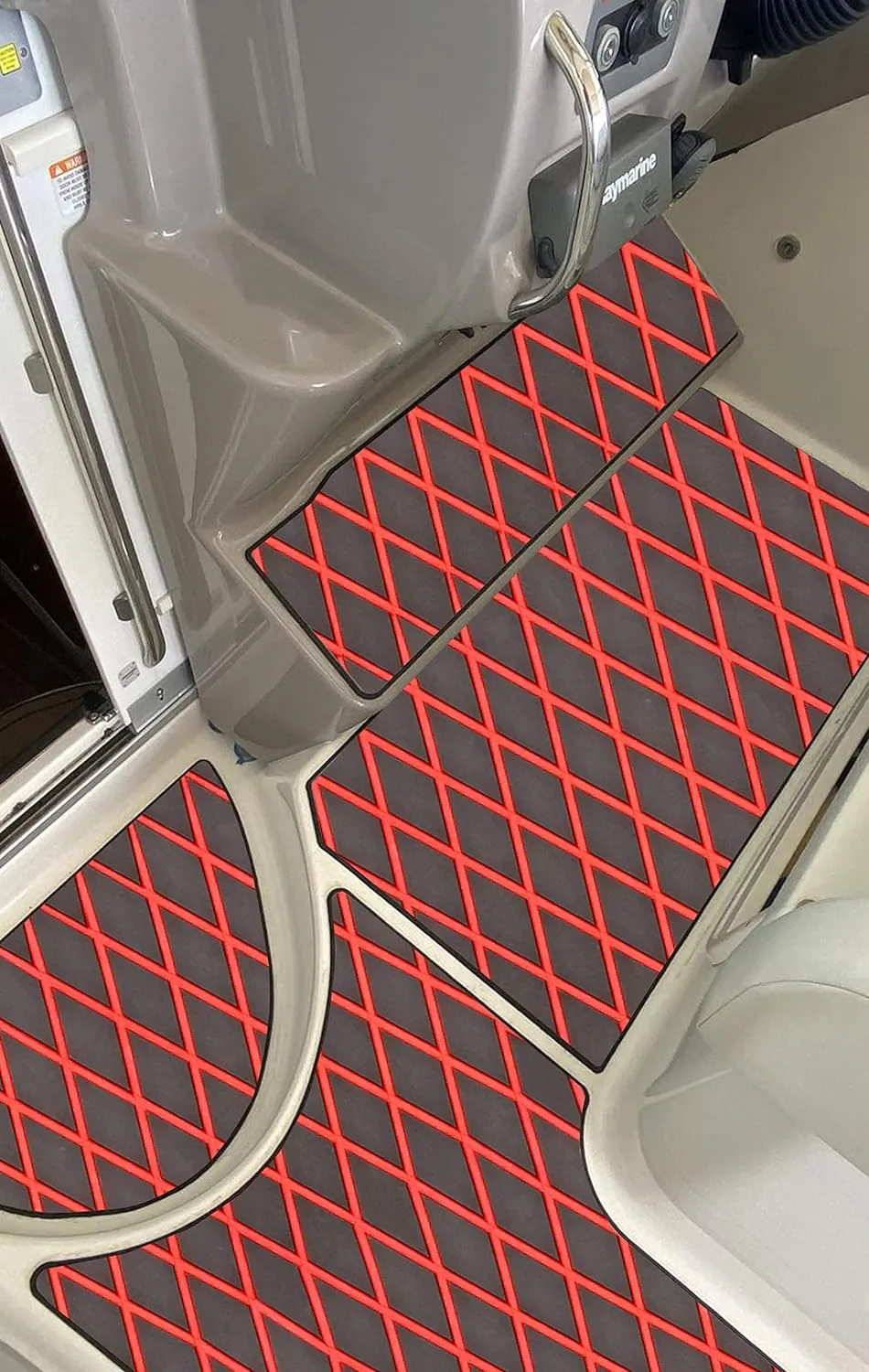 Boat Flooring Eva Foam Decking Marine Non-Slip Self-Adhesive Flooring for Motorboat Fishing Boat RV Yacht Kayak Swimming Pool 110.2''/102.3''/94.5''/86.6''/59''/X37.4''
