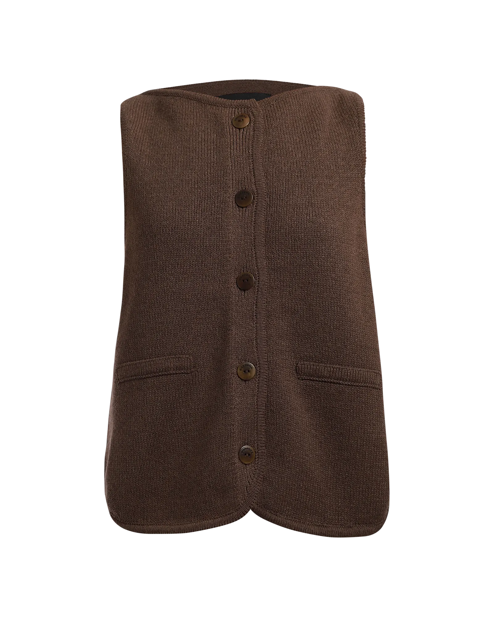 Boat-Neck Waistcoat