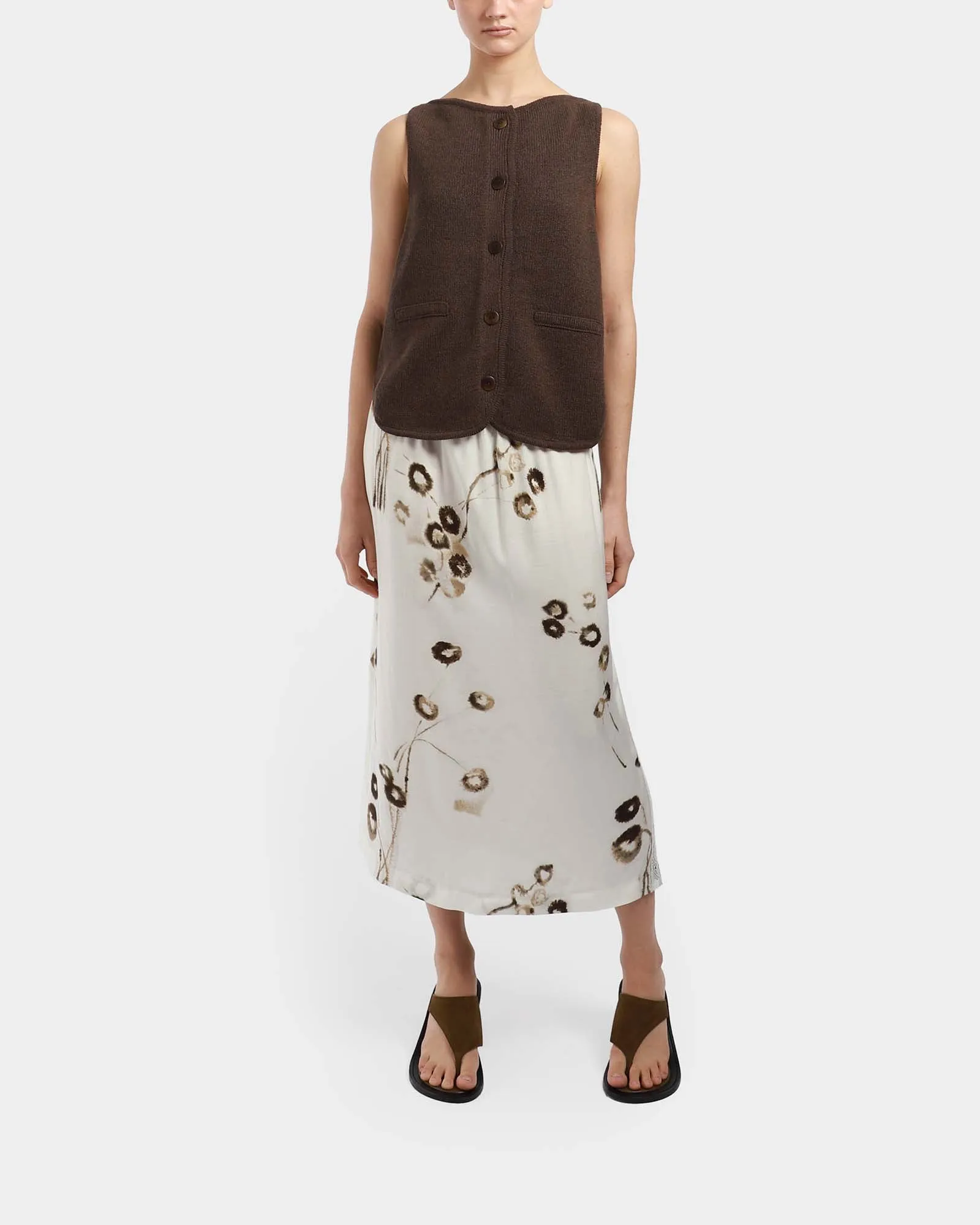 Boat-Neck Waistcoat