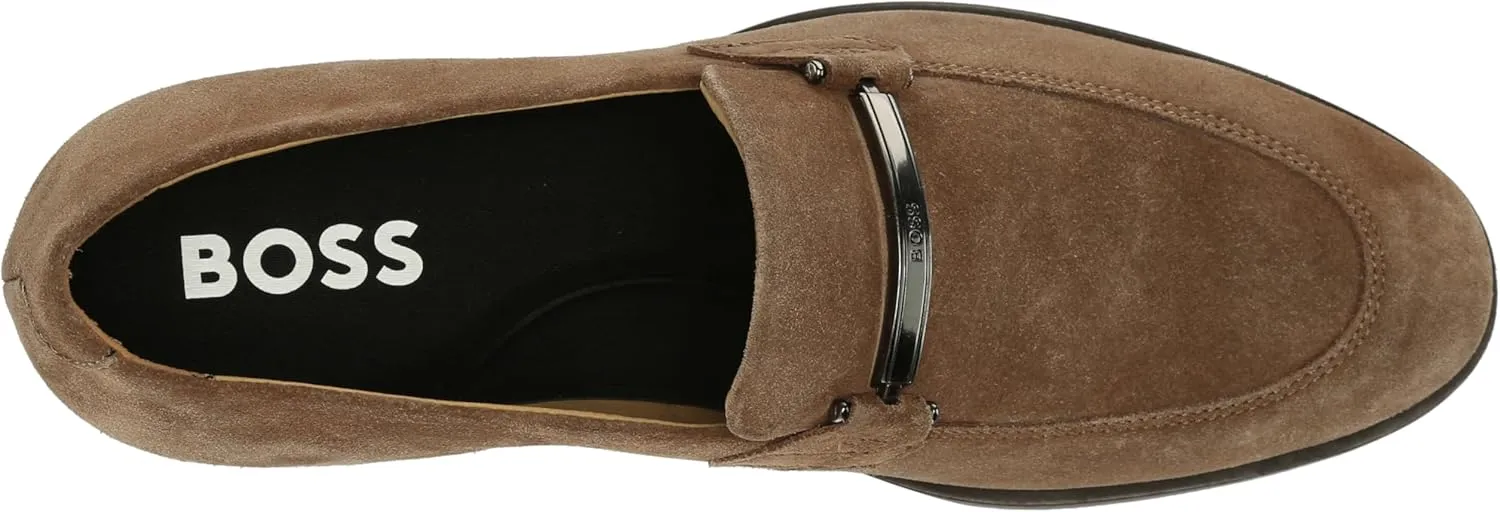 BOSS Men's Colby Smooth Suede Loafer