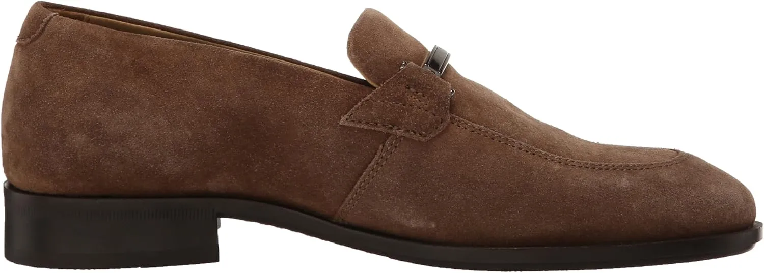 BOSS Men's Colby Smooth Suede Loafer