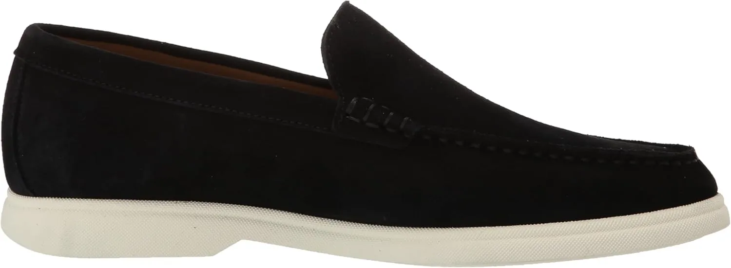 BOSS Men's Smooth Suede Sneaker Sole Loafers