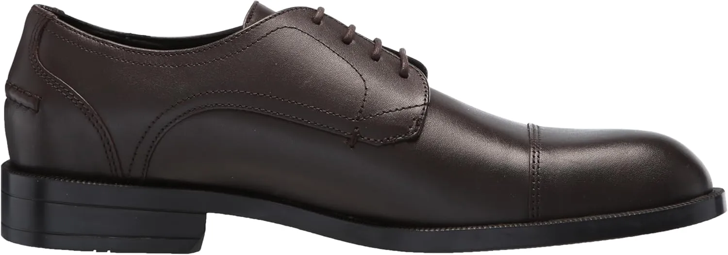 BOSS Men's Tayil Smooth Leather Derby Dress Shoe Oxford