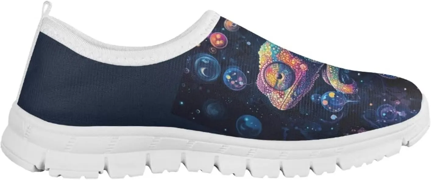 Boys Tennis Shoes Non Slip Kids Slip On Sneakers for Outdoor Activities