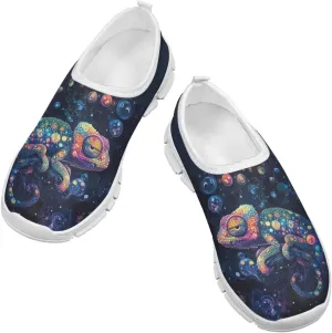 Boys Tennis Shoes Non Slip Kids Slip On Sneakers for Outdoor Activities