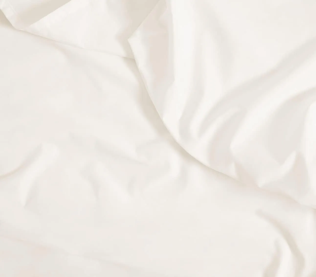 Brooklinen Luxury Sateen 3 Piece Sheet Set - No Flat Sheet Set, 100% Cotton, California King Size in Cream - 1 Fitted Sheet and 2 Pillowcases | Best Luxury Sheets