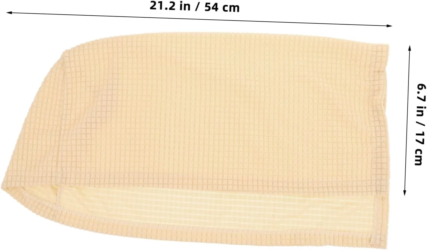 Cabilock 1 Pair Stretch Sofa Arm Covers Elastic Armrest Protectors for Couch Soft and Removable Armchair Slipcovers Easy to Install for Long Lasting Sofa Care