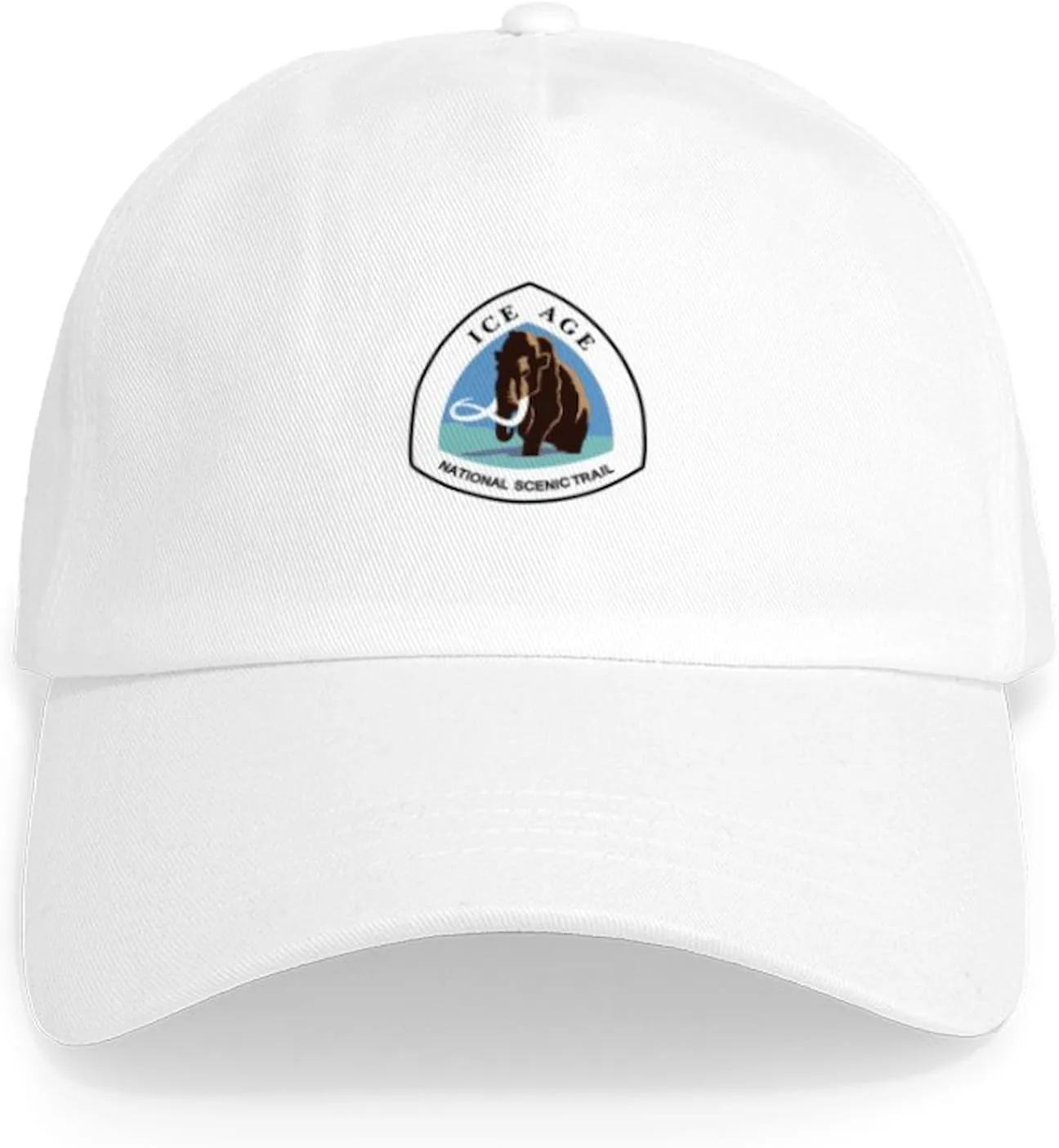 CafePress Ice Age Trail, Wisconsin Cap Adjustable Baseball Cap