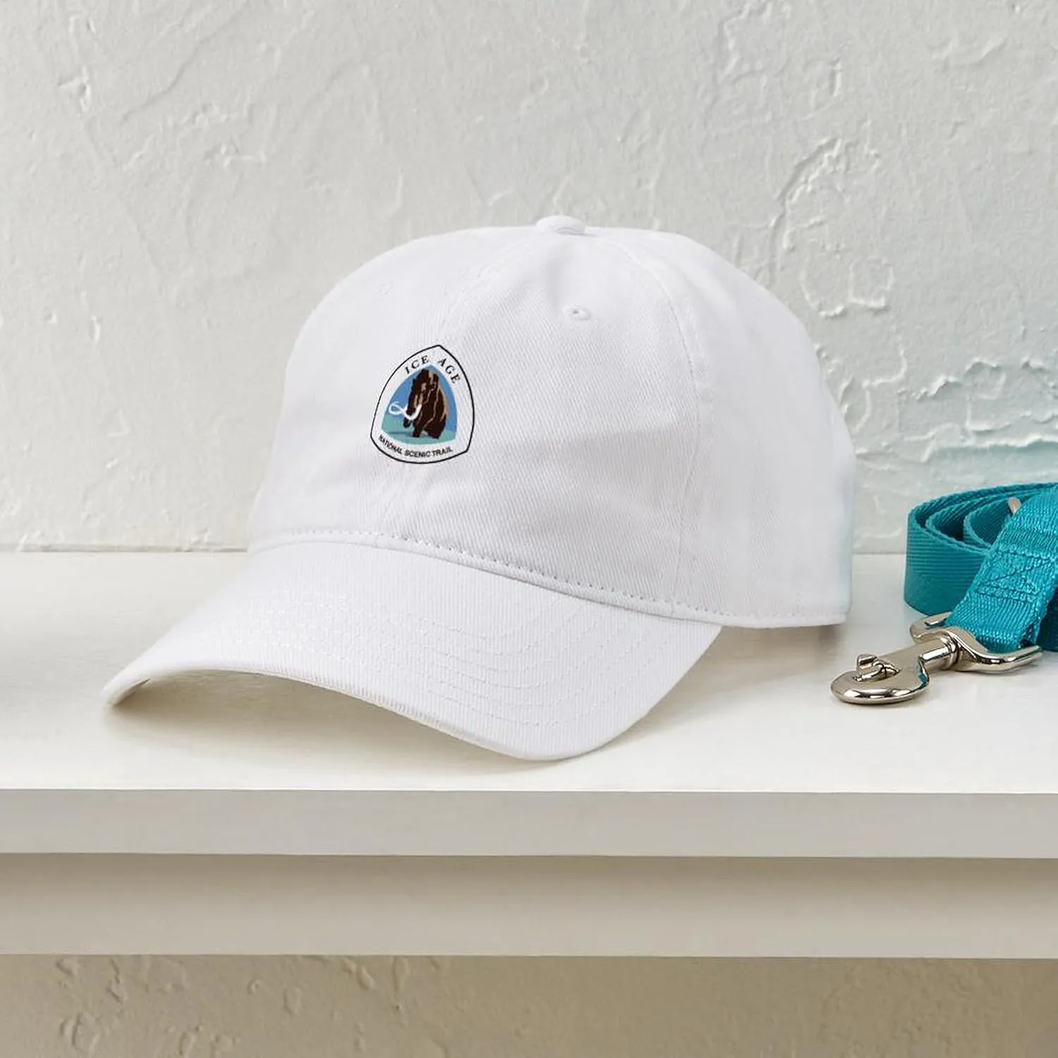 CafePress Ice Age Trail, Wisconsin Cap Adjustable Baseball Cap