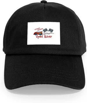 CafePress Vroom Vroom Speed Racer Adjustable Baseball Cap