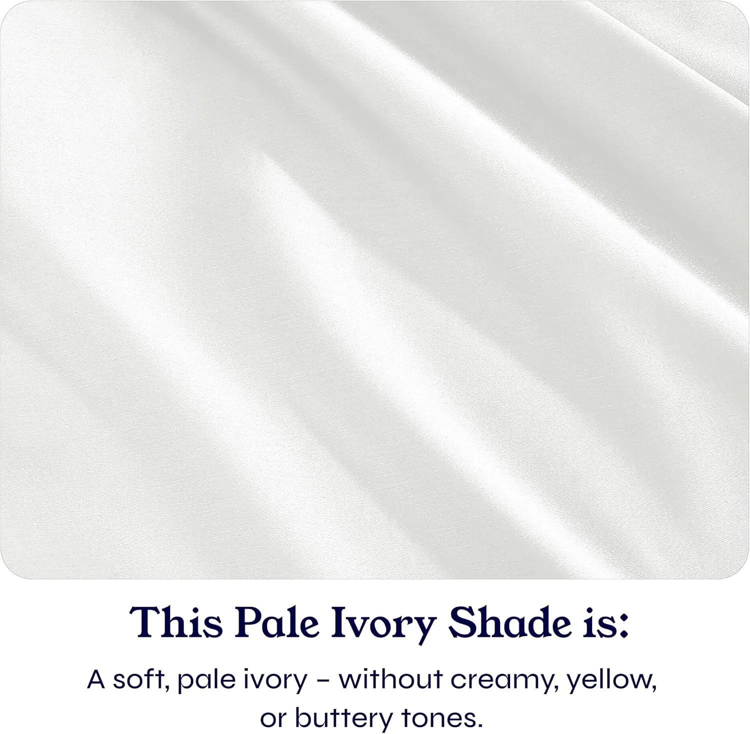 California Design Den Fitted Cotton Sheet Queen, Deep Pocket Soft 400 Thread Count 100% Cotton Sateen, No Pop-Off Elastic, Durable Fitted Sheet Only (Queen, Pale Ivory)