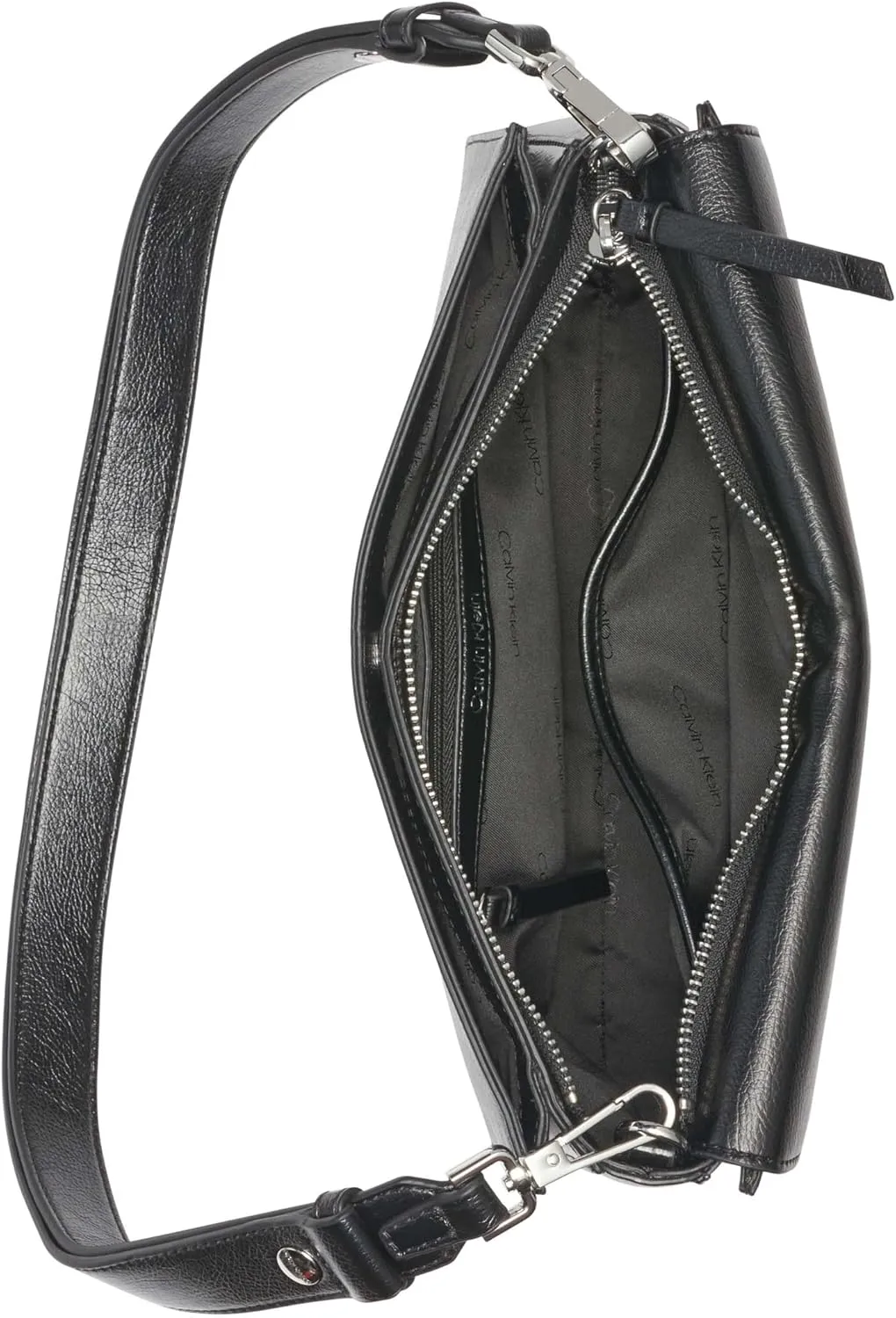 Calvin Klein Basalt Flap Demi Shoulder Bag