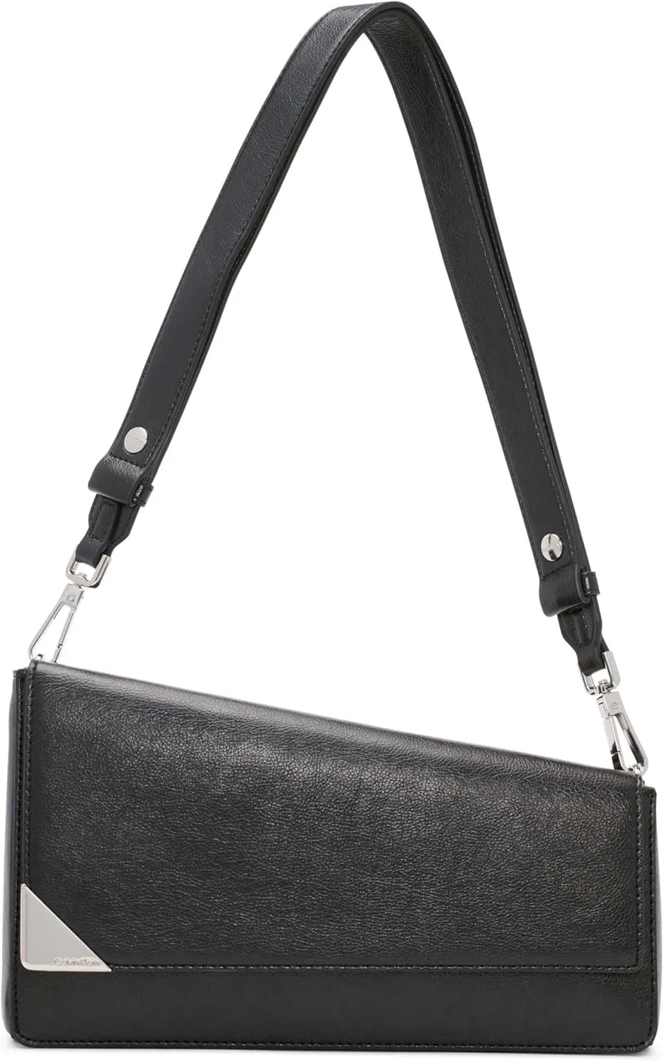 Calvin Klein Basalt Flap Demi Shoulder Bag