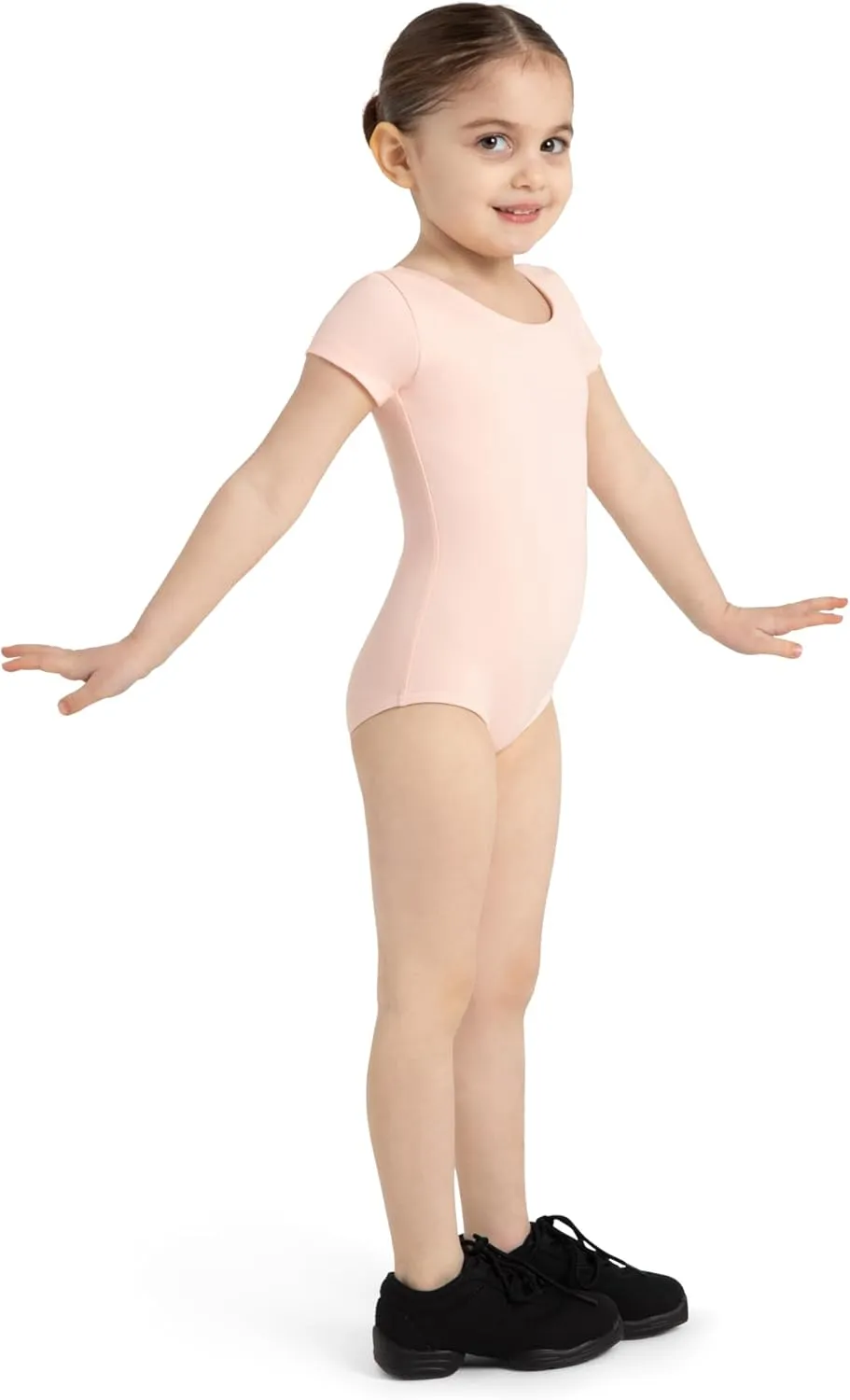 Capezio girls Short Sleeve Leotard - Girls