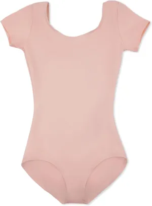 Capezio girls Short Sleeve Leotard - Girls