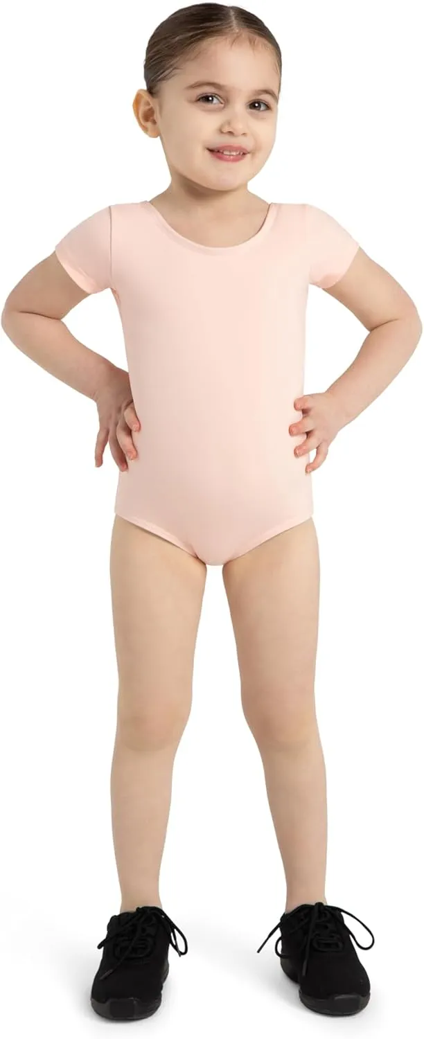 Capezio girls Short Sleeve Leotard - Girls