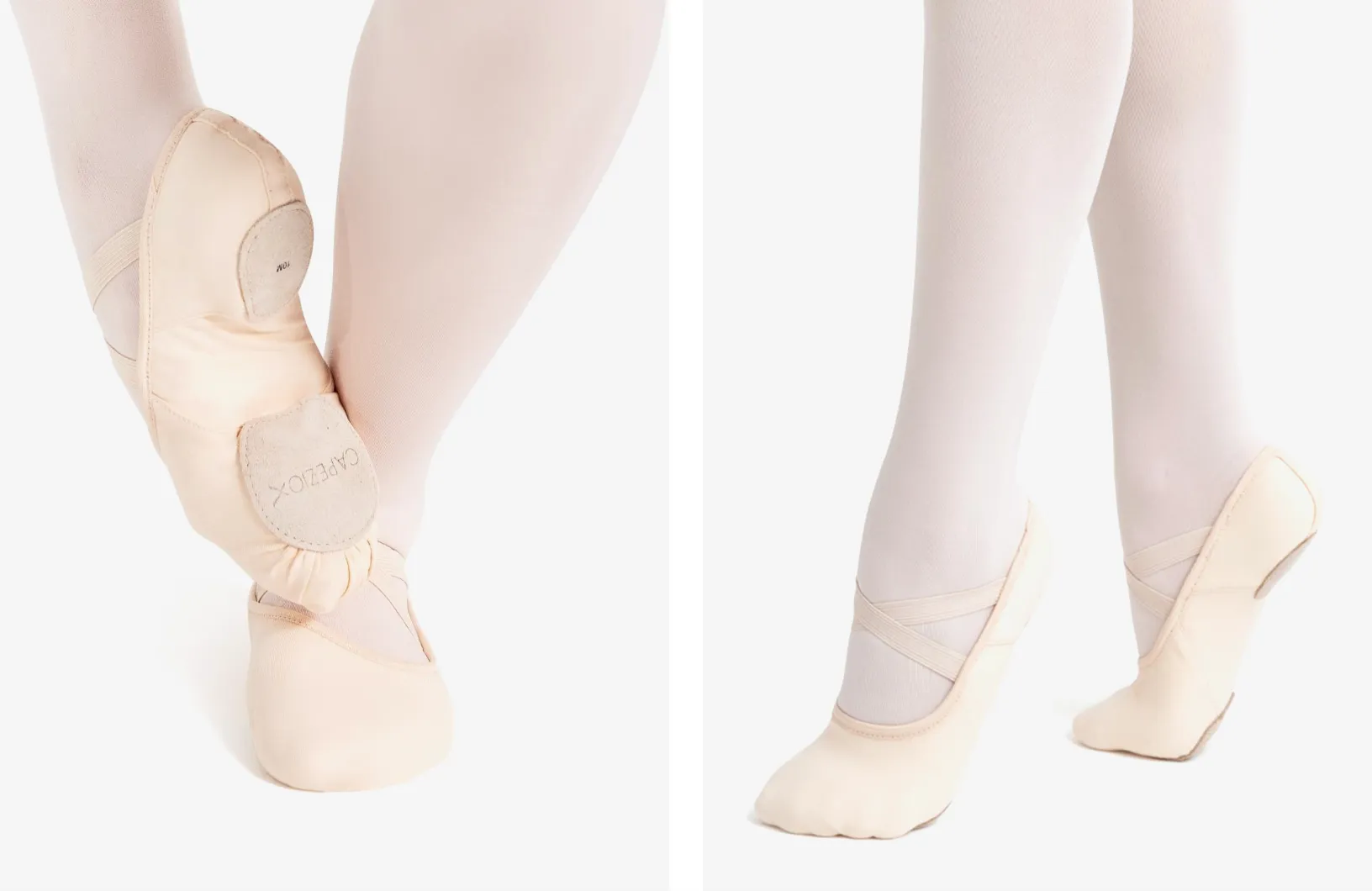 Capezio, Hanami Leather Ballet Shoe, FUC, Size Est 5-6YO