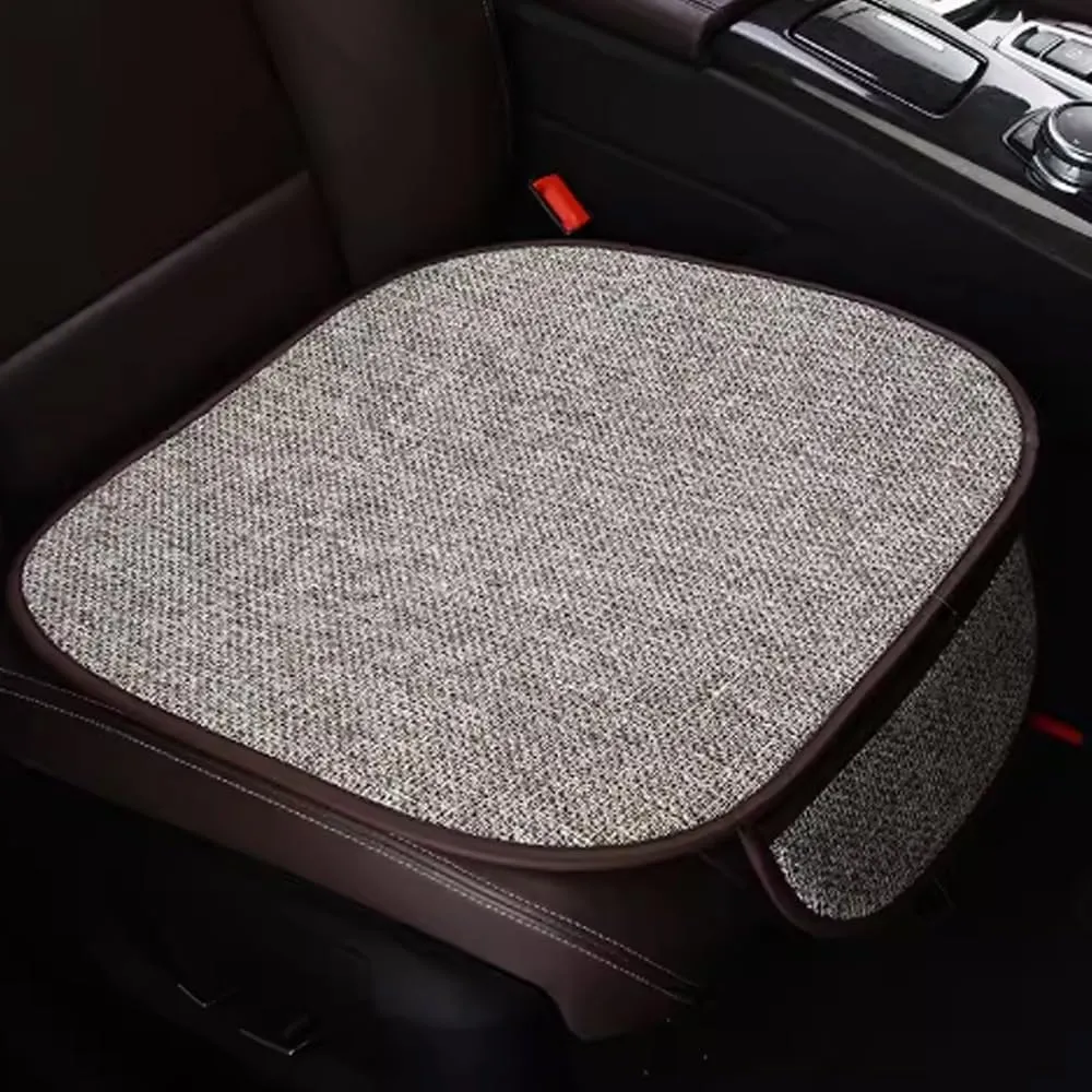Car Seat Cushion for Mitsubishi Carisma/Eclipse/Galant/Grandis/L300/Sigma, Driver Seat Cushion for Driving Car Travel Accessories for Long Trips Easy to Install,1-A Grey
