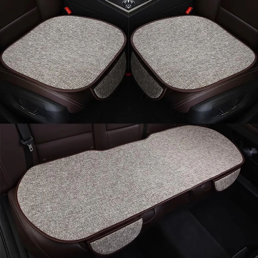 Car Seat Cushion for Mitsubishi L200/Lancer/Mirage/Outlander/Pajero, Driver Seat Cushion for Driving Car Travel Accessories for Long Trips Easy to Install,2-A Grey