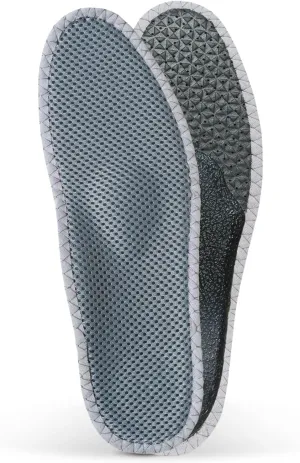 Carbospacer Relax - Deodorising Insoles - Odour Destroying Heavy Duty Work Wear - Breathable Mesh - Comfortable Soft Pad - Sweat Absorbent & Anti-Odour Shoe Inserts (Size US M11)