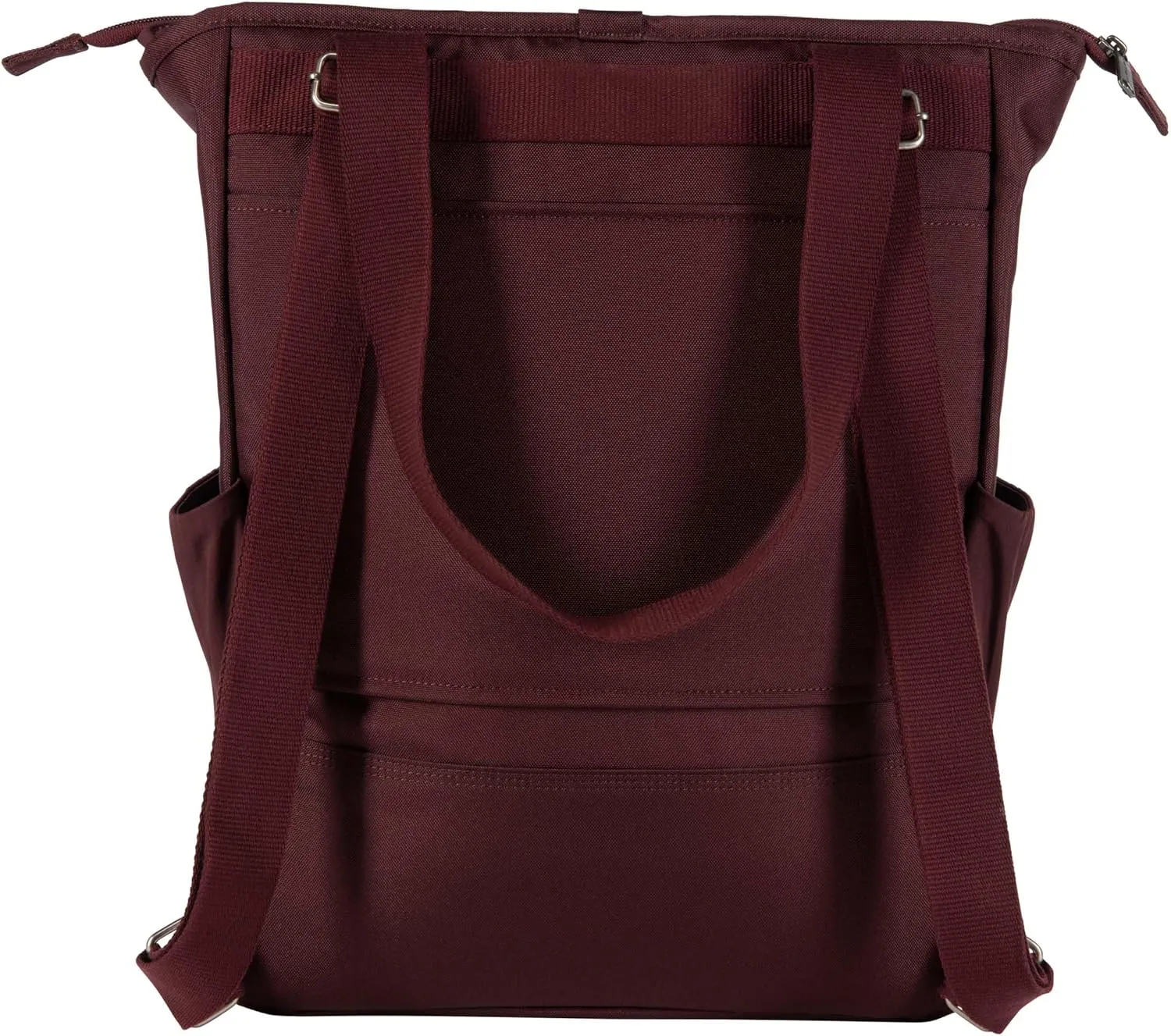 Carhartt Classic Convertible Backpack Tote, Durable Water Repellent Material W/ 17" Laptop Sleeve, Port, One Size