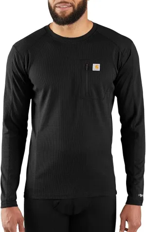 Carhartt Mens Base Force Midweight Tech Thermal Base Layer Long Sleeve Shirt