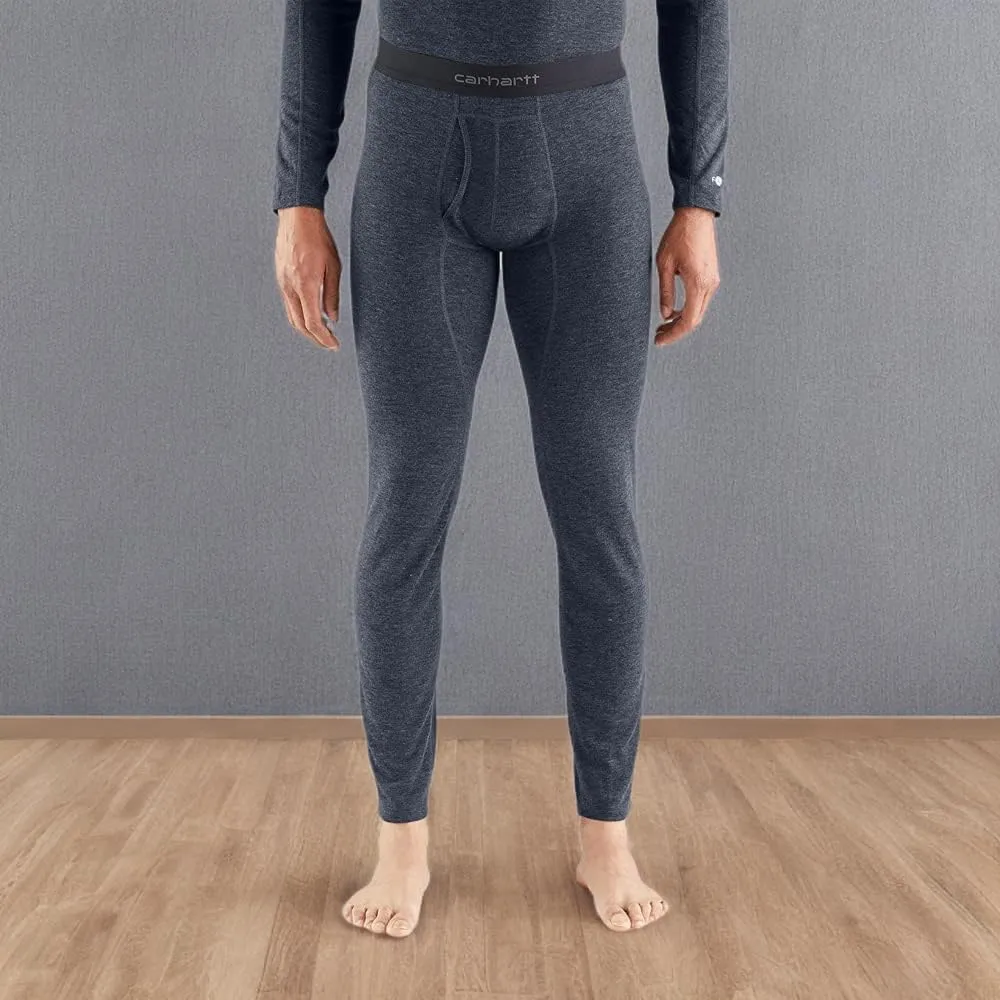 Carhartt Men's Force Midweight Synthetic-Wool Blend Base Layer Pant