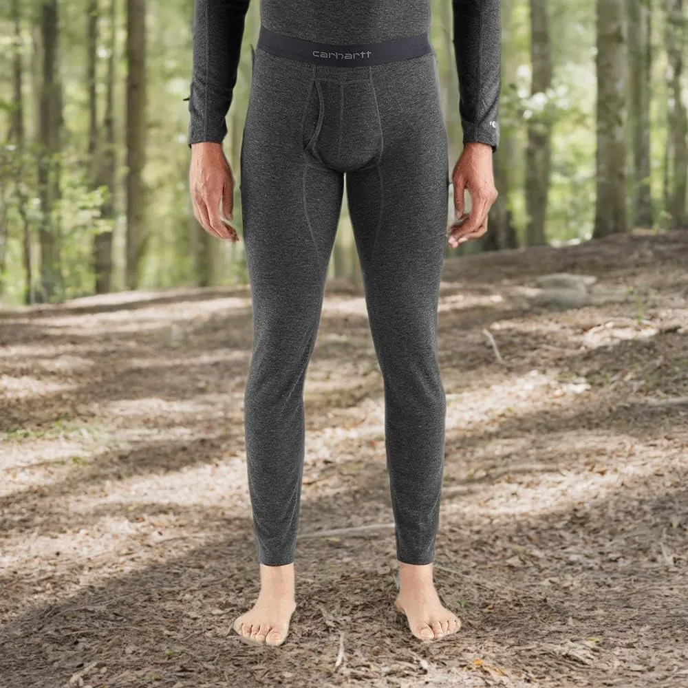 Carhartt Men's Force Midweight Synthetic-Wool Blend Base Layer Pant