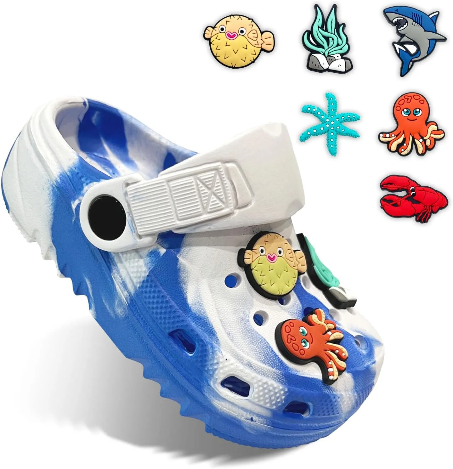 Cartoon Kids Toddler Garden Clogs Non Slip Beach Pool Slide Water Shoes Indoor Outdoor Clogs Sandals for Boys Girls Birthday Gift.