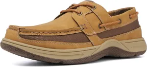 Casual Boat Slip on Shoes for Men - Durable Memory Foam Comfort Boat Shoes Men - Rubber Sole, Faux Leather and Lace-Up Mens Casual Shoes
