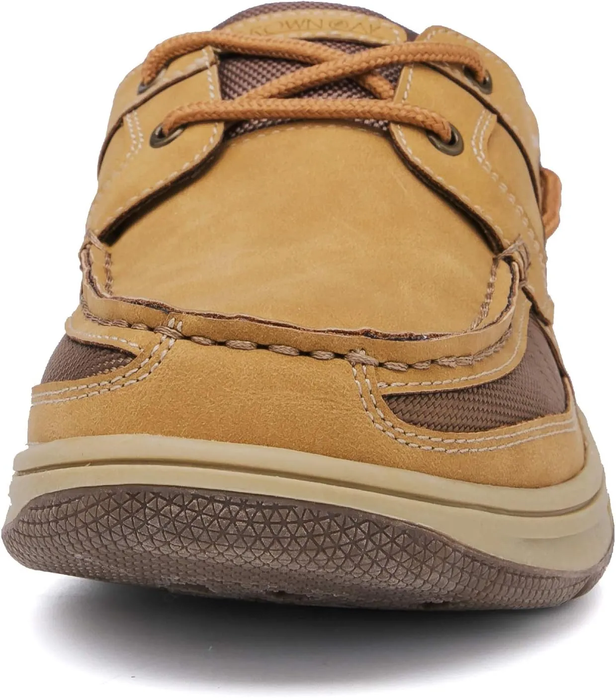 Casual Boat Slip on Shoes for Men - Durable Memory Foam Comfort Boat Shoes Men - Rubber Sole, Faux Leather and Lace-Up Mens Casual Shoes