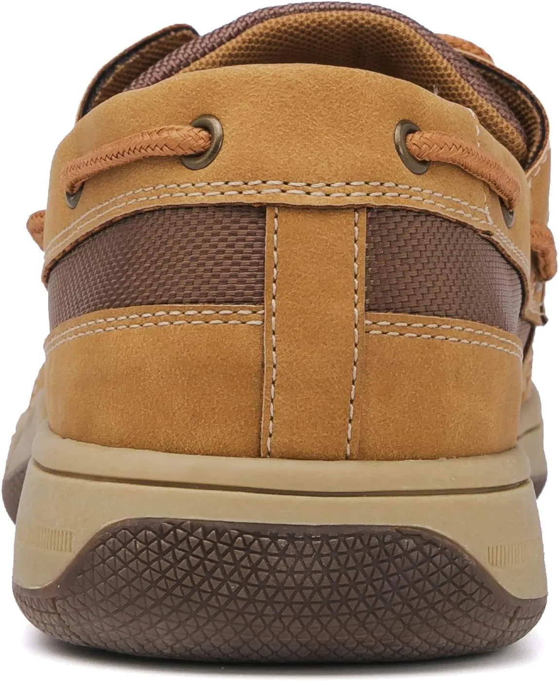 Casual Boat Slip on Shoes for Men - Durable Memory Foam Comfort Boat Shoes Men - Rubber Sole, Faux Leather and Lace-Up Mens Casual Shoes