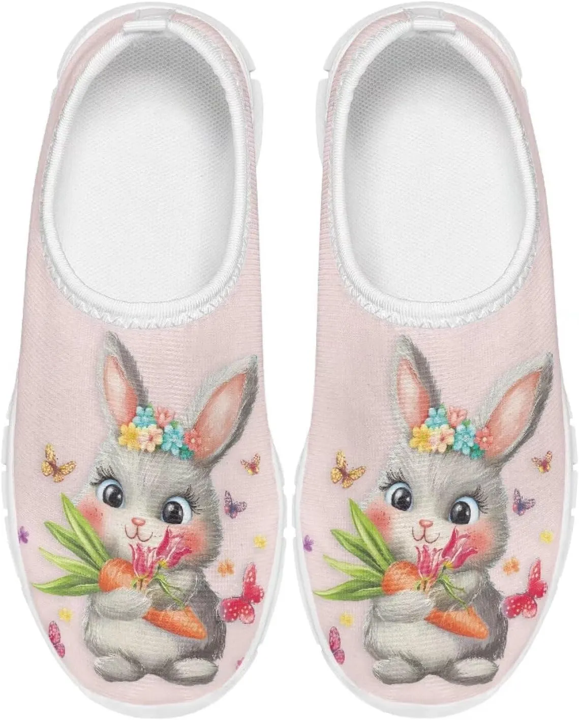 Casual Breathable Mesh Girls Boys Slip On Shoes