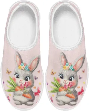 Casual Breathable Mesh Girls Boys Slip On Shoes