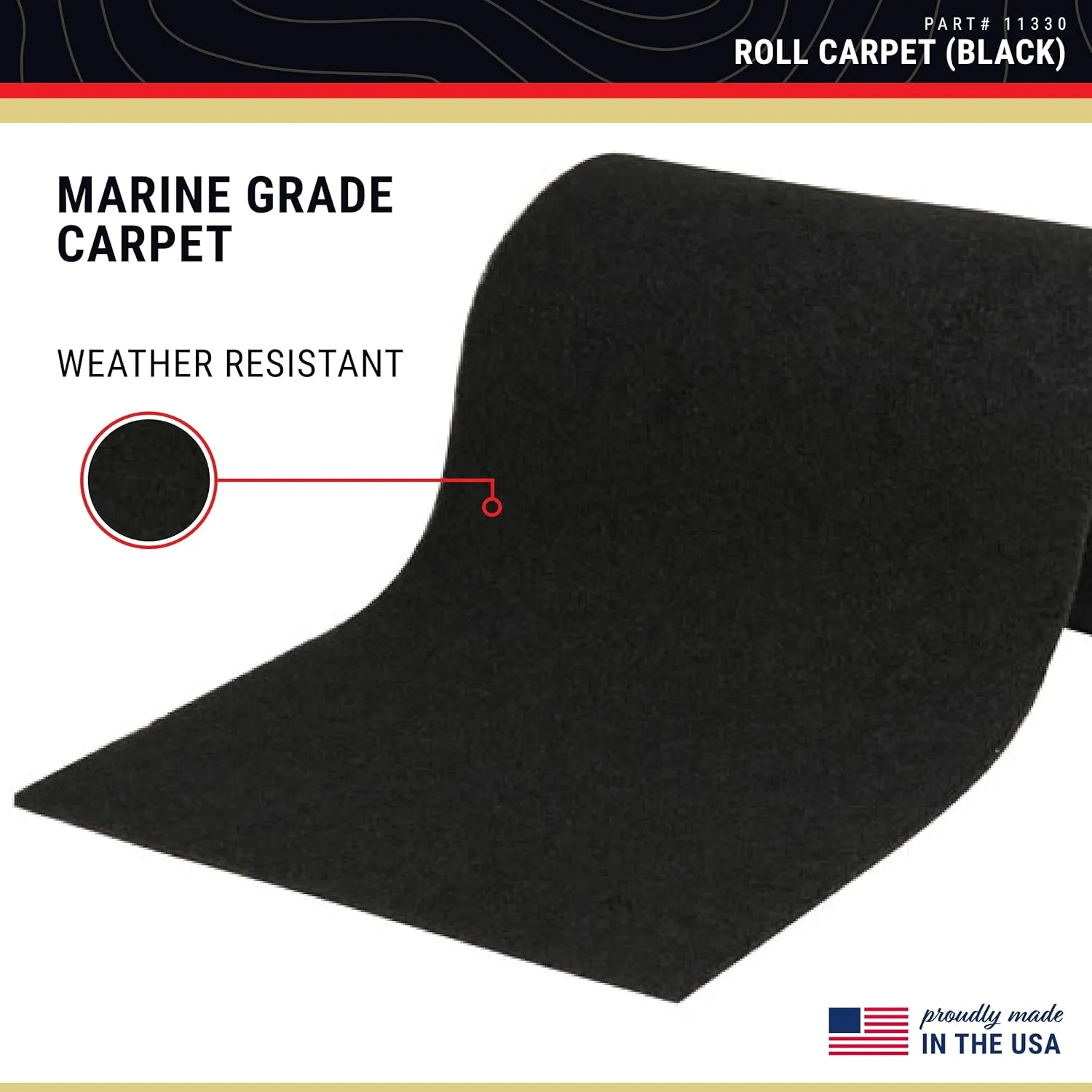 CE Smith - Trailer Roll Carpet - Boat & Trailer Accessories & Replacement Part