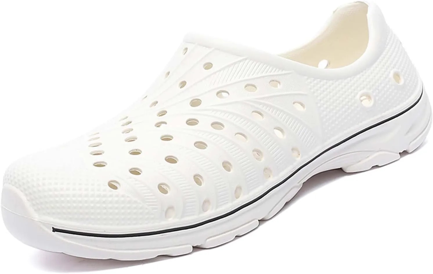 CERYTHRINA Mens Garden Clogs Shoes Outdoor Breathable Slip on Soft Rubber Sandals Beach EVA Water Shoes