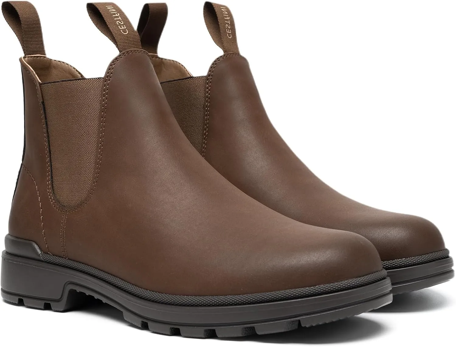 Cestfini Mens Slip On Chelsea Boots